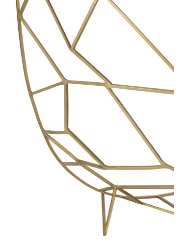 Console Moza Métal/Verre OrJ-Line