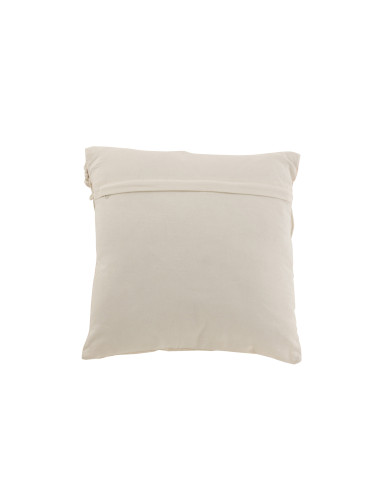 Coussin douillet en coton blanc cassé petitJ-Line