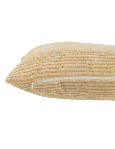 Textile à rayures beigeJ-Line