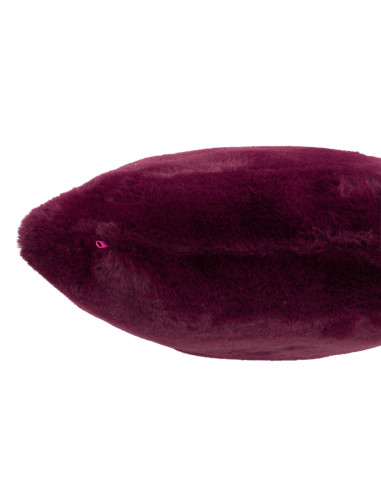Coussin mignon en polyester violetJ-Line