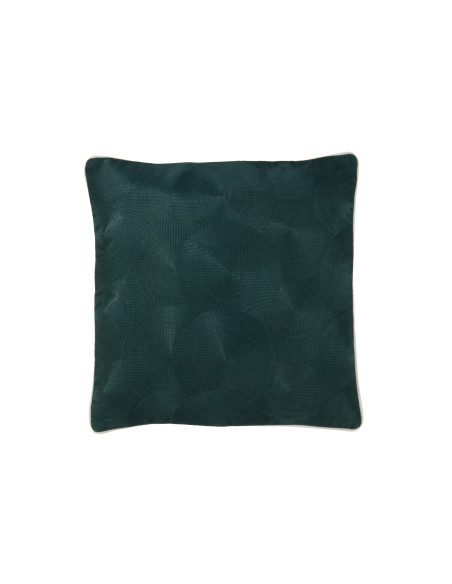 Coussin Palermo en textile vertJ-Line Coussin Palermo en textile vertJ-Line