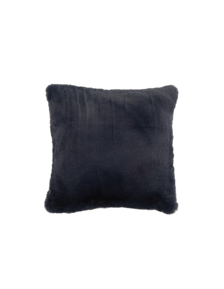 Coussin mignon en polyester bleu moyenJ-Line Coussin mignon en polyester bleu moyenJ-Line