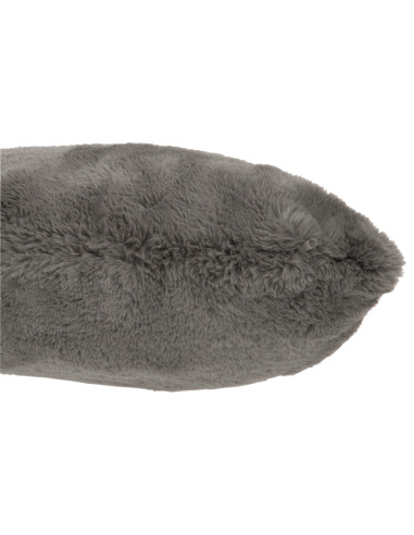 Coussin mignon en polyester gris foncéJ-Line