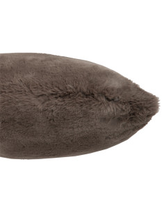 Coussin Cutie en polyester taupeJ-Line 2