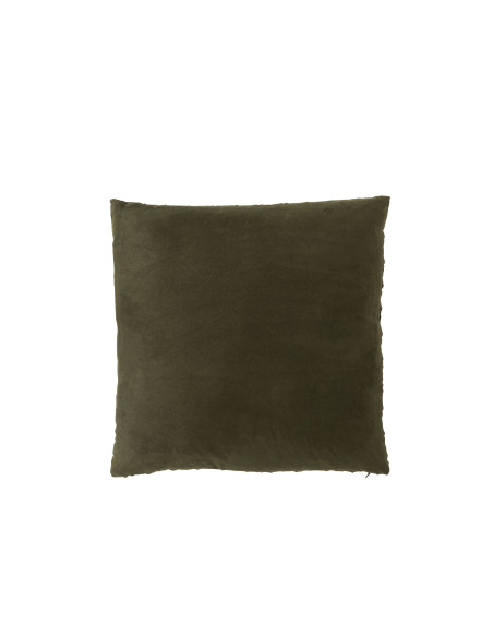 Coussin en polyester tissé vertJ-Line Coussin en polyester tissé vertJ-Line