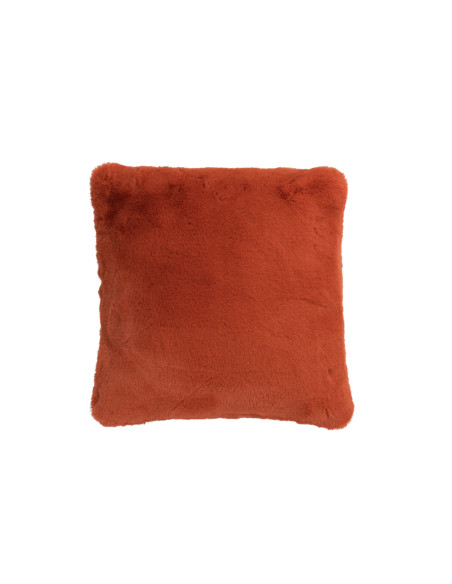 Coussin mignon en polyester orangeJ-Line Coussin mignon en polyester orangeJ-Line