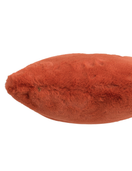 Coussin mignon en polyester orangeJ-Line Coussin mignon en polyester orangeJ-Line