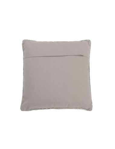 Coussin en polyester argentéJ-Line