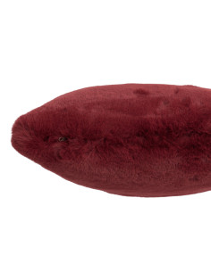 Coussin mignon en polyester rouge de NoëlJ-Line 2
