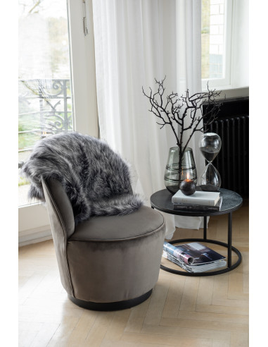 Sablier Perles Verre Noir Très GrandJ-Line