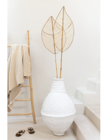 Échelle 6 marches en bois de teck naturelJ-Line