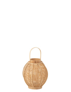 J-LineLanterne en bambou naturel