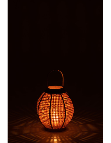 J-LineLanterne en bambou naturel