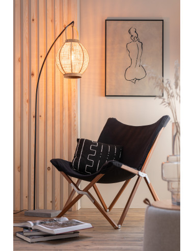 J-LineLanterne en bambou naturel