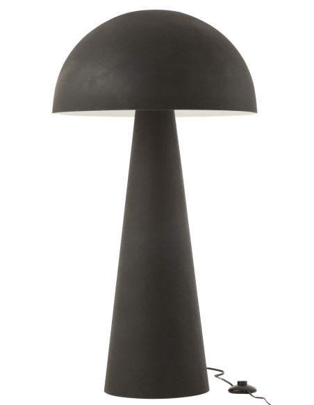 Lampe Champignon Métal Noir Mat Extra LargeJ-Line Lampe Champignon Métal Noir Mat Extra LargeJ-Line