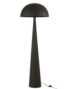 Lampe de table champignon en métal noir matJ-Line