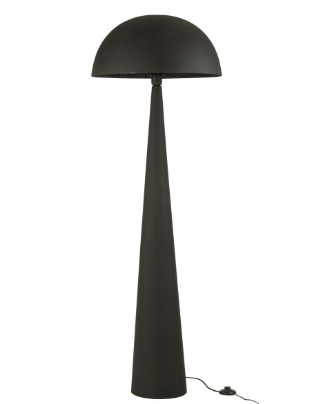 Lampe de table champignon en métal noir matJ-Line Lampe de table champignon en métal noir matJ-Line