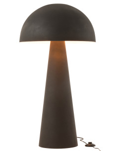 Lampe Champignon Métal Noir Mat Extra LargeJ-Line 2