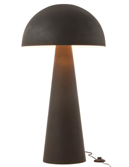 Lampe Champignon Métal Noir Mat Extra LargeJ-Line Lampe Champignon Métal Noir Mat Extra LargeJ-Line