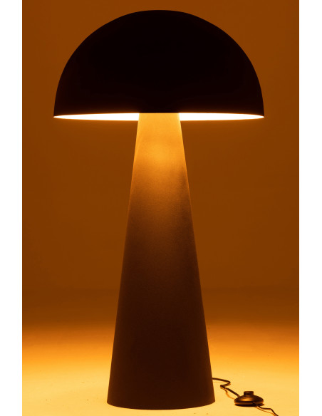 Lampe Champignon Métal Noir Mat Extra LargeJ-Line Lampe Champignon Métal Noir Mat Extra LargeJ-Line
