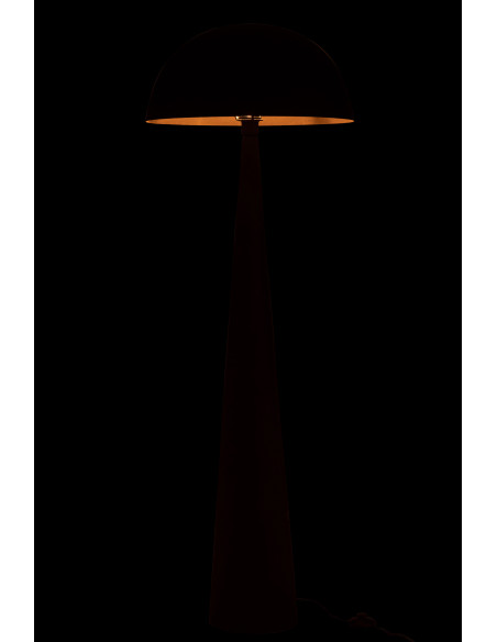 Lampe de table champignon en métal noir matJ-Line Lampe de table champignon en métal noir matJ-Line