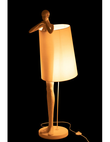 Homme Lampe Poly BlancJ-Line