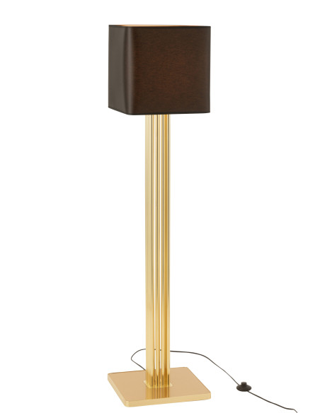 Lampe Moderne en Métal/Textile DoréJ-Line Lampe Moderne en Métal/Textile DoréJ-Line