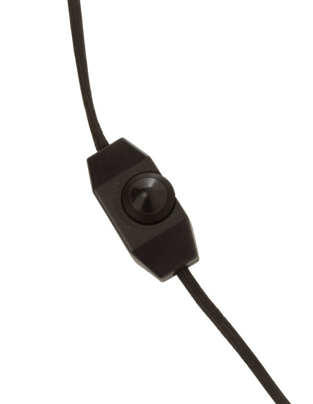 Lampe sur pied Base Bollie en acier/marbre noirJ-Line Lampe sur pied Base Bollie en acier/marbre noirJ-Line