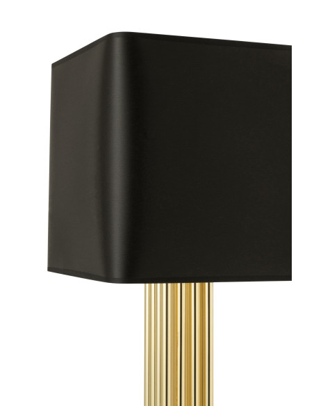 Lampe Moderne en Métal/Textile DoréJ-Line Lampe Moderne en Métal/Textile DoréJ-Line