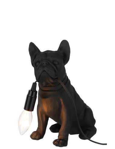 Lampe Bulldog Poly NoirJ-Line