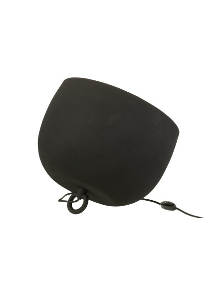 Lampe ronde intérieure en métal doré et noir de grande tailleJ-Line Lampe ronde intérieure en métal doré et noir de grande tailleJ-Line