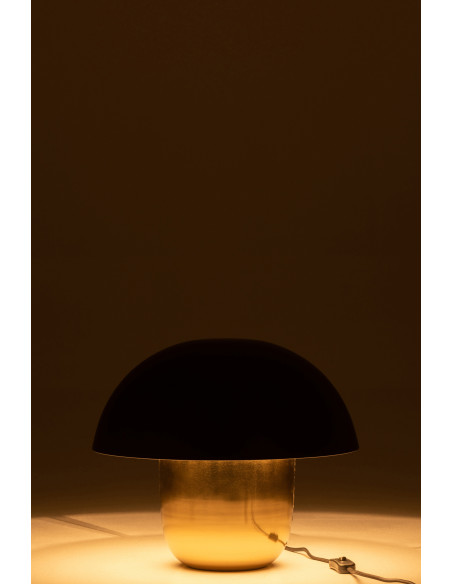 Lampe Champignon en Fer Noir/Or PetiteJ-Line Lampe Champignon en Fer Noir/Or PetiteJ-Line