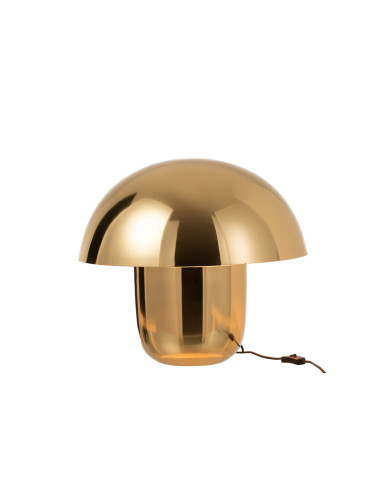Lampe Champignon Fer Or GrandJ-Line