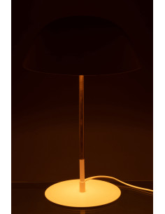 Lampe de table en métal blancJ-Line 2