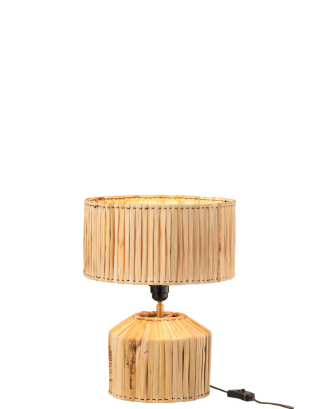 Lampe de table Hanna Bananas Feuilles NaturellesJ-Line