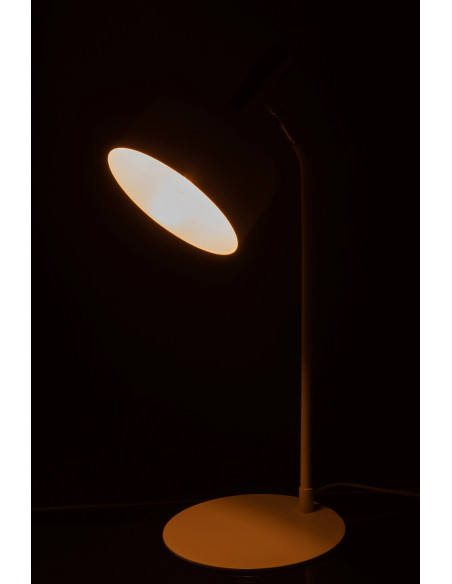 Lampe de table inclinable en métal blanc/orJ-Line Lampe de table inclinable en métal blanc/orJ-Line