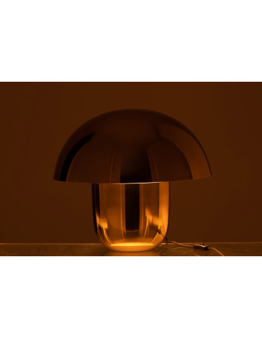Lampe Champignon Fer Or GrandJ-Line