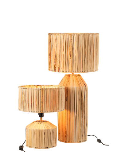 Lampe Feuilles de Bananier Naturelles HannaJ-Line