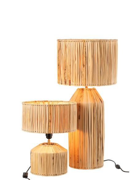 Lampe Feuilles de Bananier Naturelles HannaJ-Line Lampe Feuilles de Bananier Naturelles HannaJ-Line