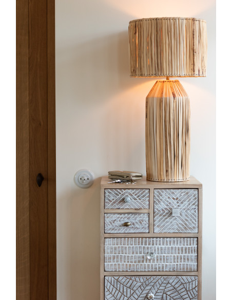 Lampe Feuilles de Bananier Naturelles HannaJ-Line Lampe Feuilles de Bananier Naturelles HannaJ-Line