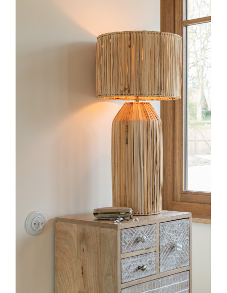 Lampe Feuilles de Bananier Naturelles HannaJ-Line Lampe Feuilles de Bananier Naturelles HannaJ-Line