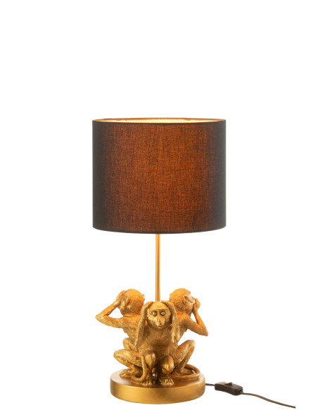 Lampe de table Singe 3 pièces Poly OrJ-Line Lampe de table Singe 3 pièces Poly OrJ-Line