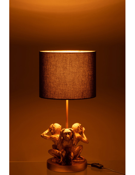 Lampe de table Singe 3 pièces Poly OrJ-Line Lampe de table Singe 3 pièces Poly OrJ-Line