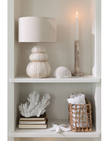 Lampe Table Oursin Poly BeigeJ-Line