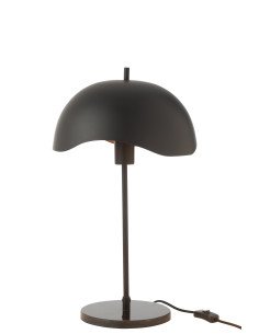 Lampe de table en métal/marbre noirJ-Line