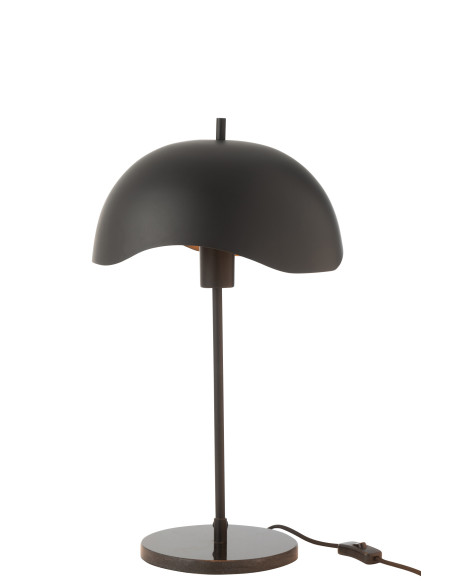 Lampe de table en métal/marbre noirJ-Line Lampe de table en métal/marbre noirJ-Line