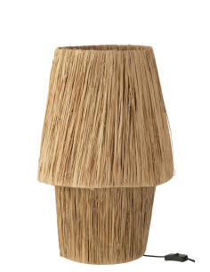 Lampe en jonc de mer naturel SaraJ-Line