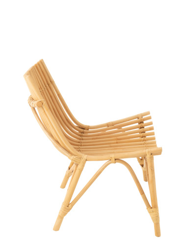 Chaise en rotin naturelJ-Line