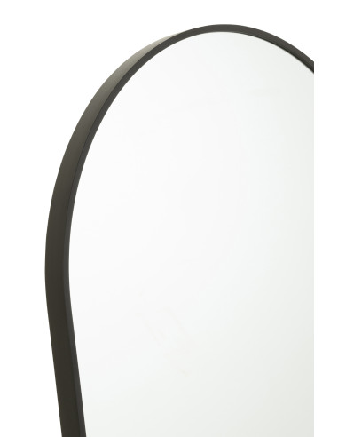 Miroir sur pied arrondi Gl/Met BlJ-Line