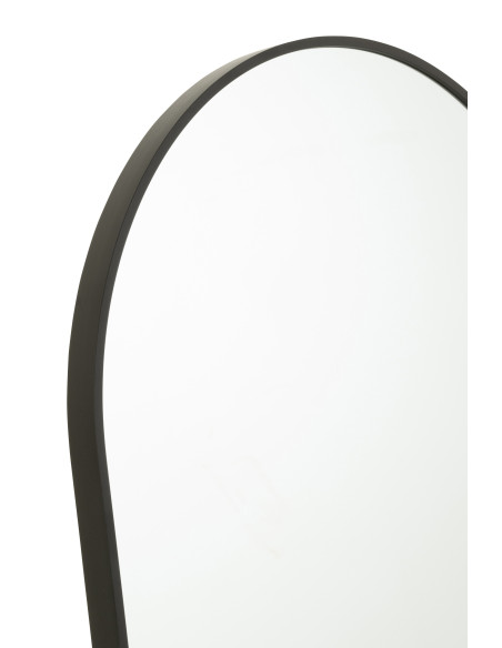 Miroir sur pied arrondi Gl/Met BlJ-Line